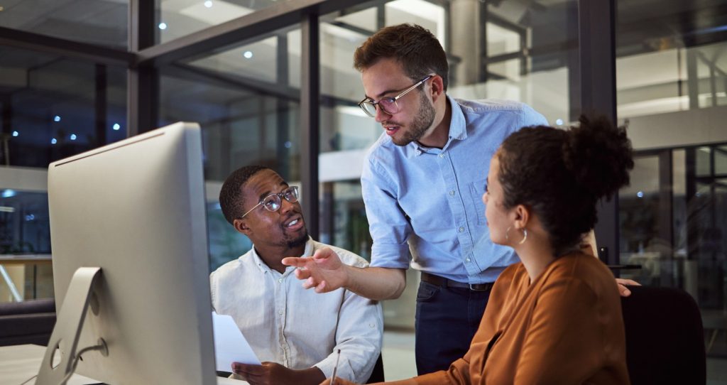 Business people collaboration
